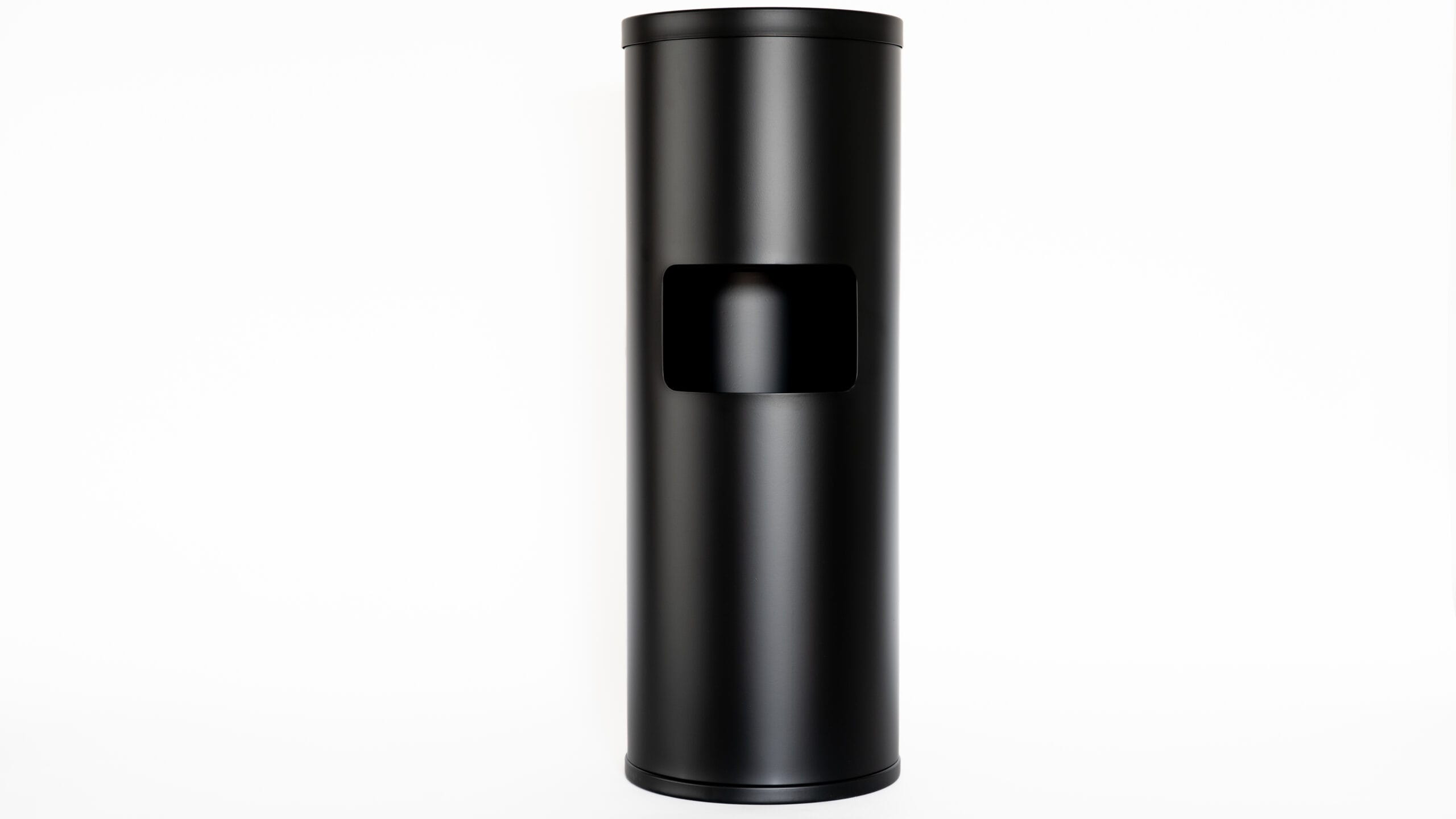 Matte Black Trash Can Dispenser